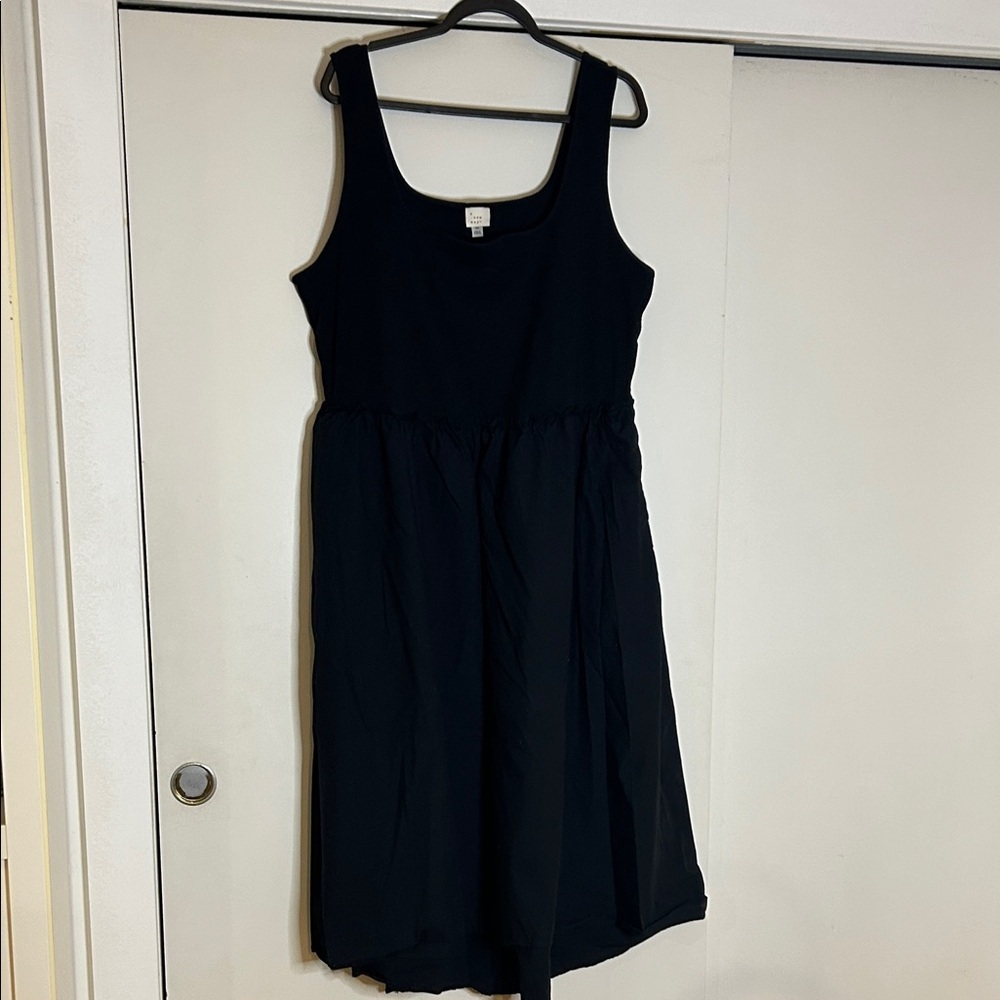 a new day Black Midi Dress